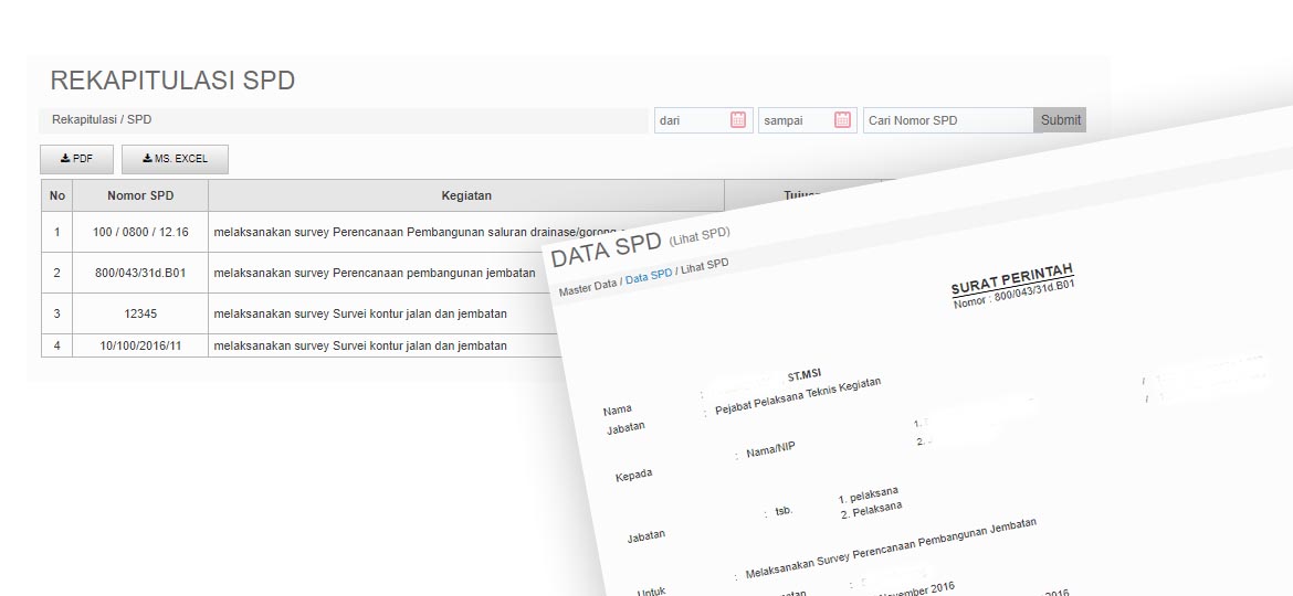 simpedas web apps